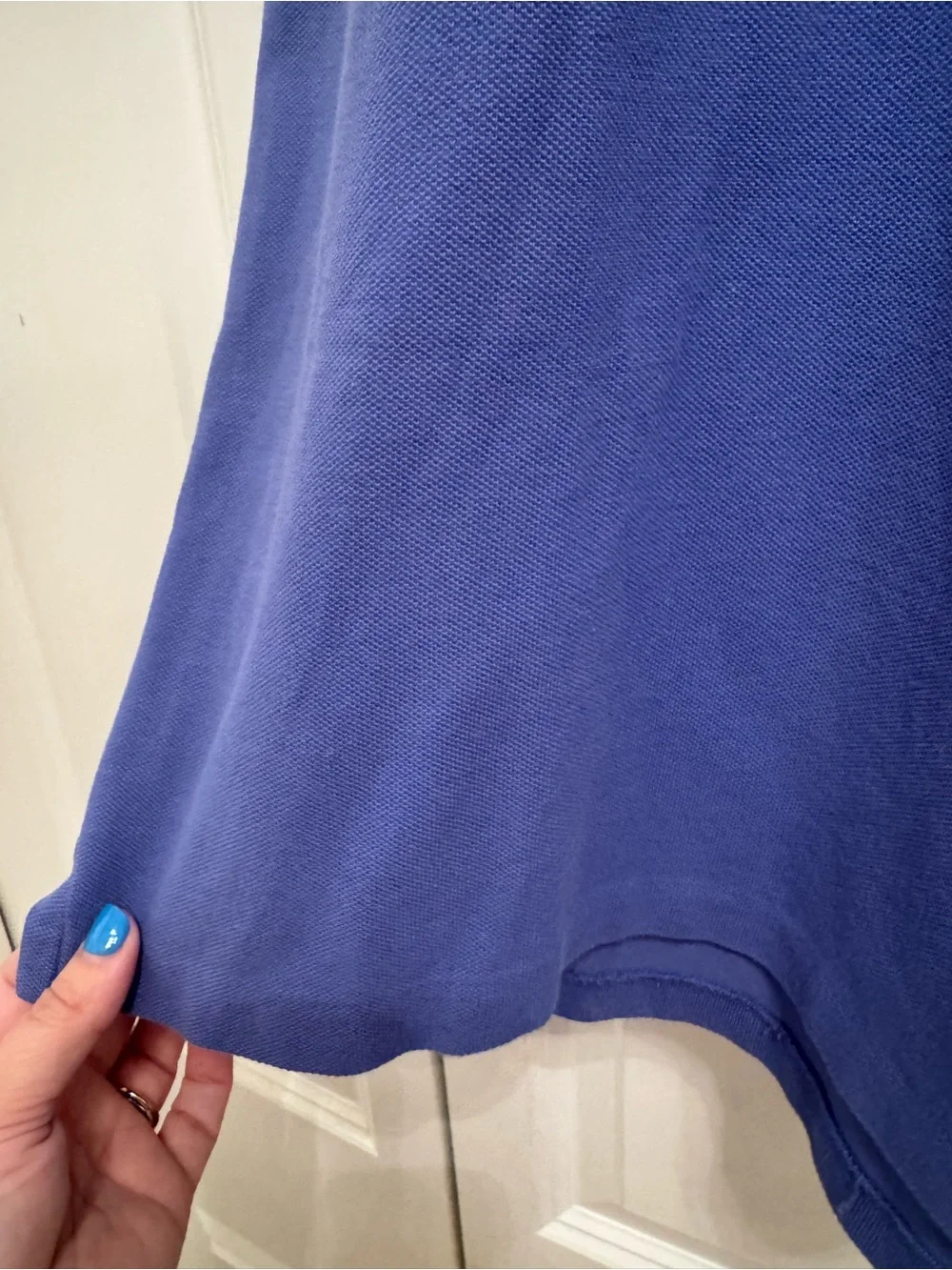 Polo Ralph Lauren Classic Fit Polo L Periwinkle Blue Green Logo